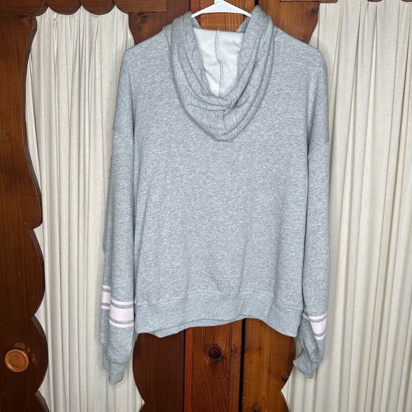 VS PINK Ivy Fleece Hoodie - Grey - Picture 2 of 2